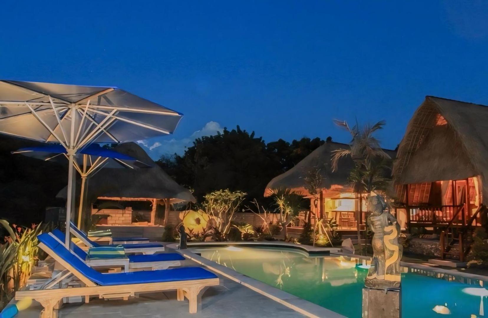 Harta Lembongan Villas Exterior foto